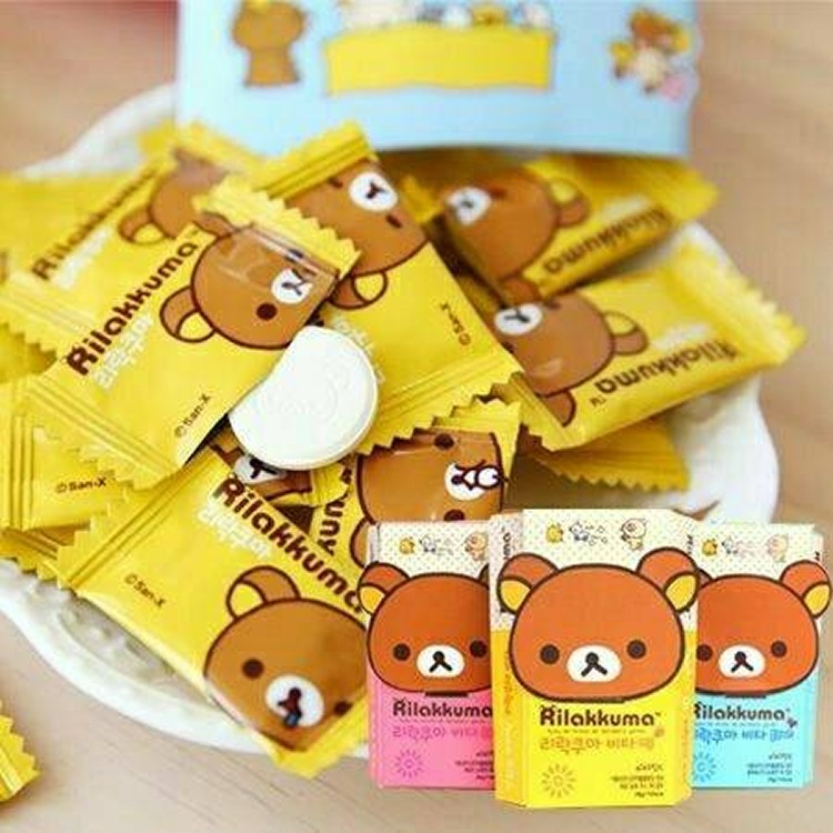 拉拉熊維他命C片(3盒)隨機