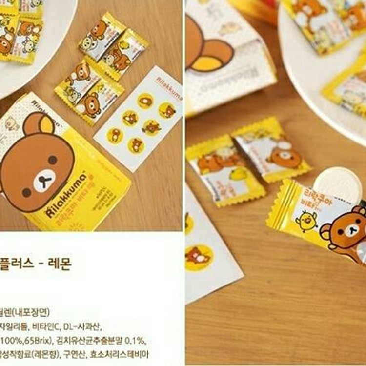 拉拉熊維他命C片(3盒)隨機