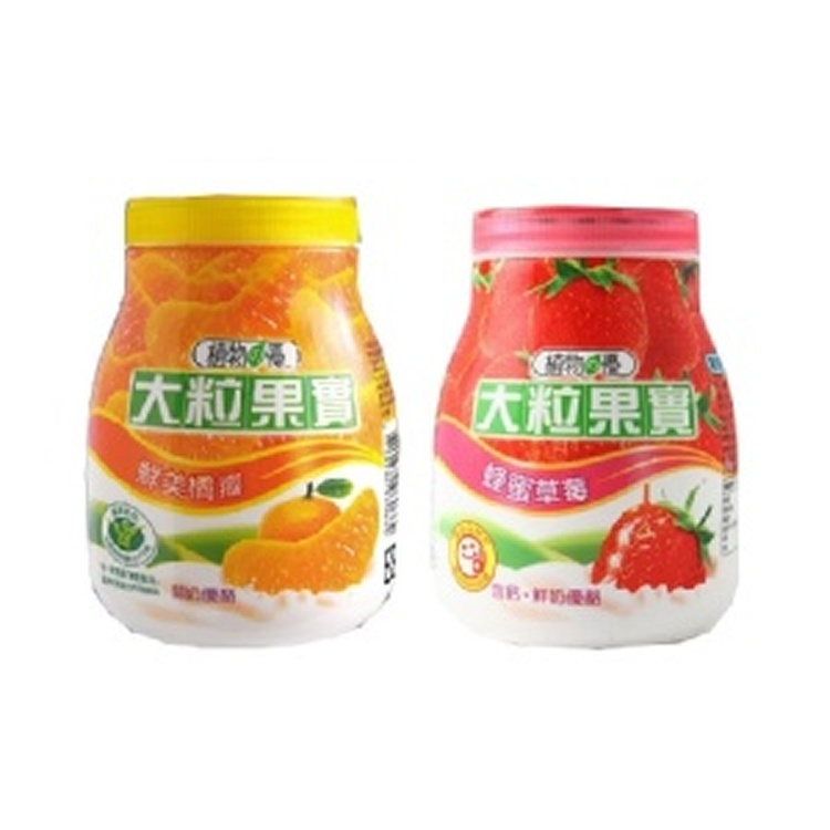 植物之優/橘瓣優酪#53685、蜂蜜草莓#57062(500g*6入)