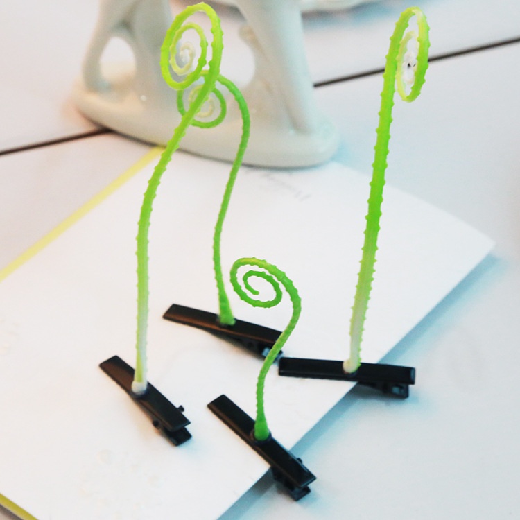 賣萌神器小草髮夾 樂活之木六週年慶~讓您頭上長草