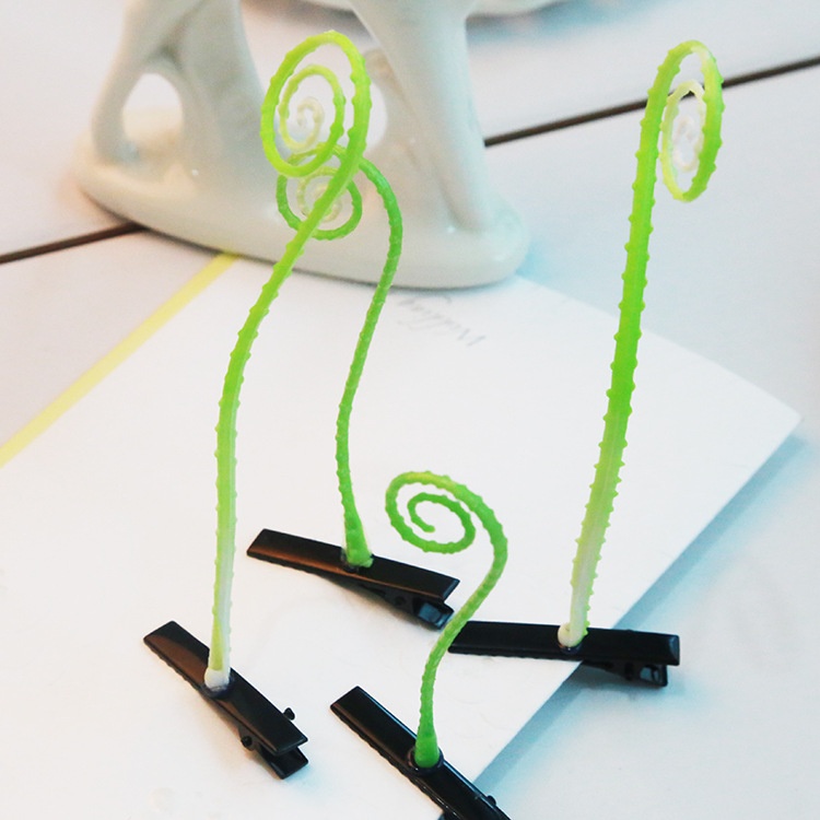 賣萌神器小草髮夾 樂活之木六週年慶~讓您頭上長草