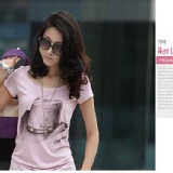 2012大碼寬鬆短袖純棉T恤 特價：$100