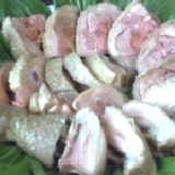 [[紹興藥膳雞腿]] (620g) 醉雞是 廣藝招牌 17年研發 (藥酒先浸泡一年以上)藥膳醉雞肉質鮮嫩 皮脆肉Q 酒香 物超所值