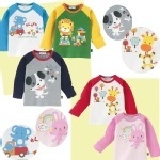 BABY童裝－西松屋小動物長袖棉T (1)出清特賣會