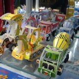 立體工程車模型