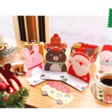 懷舊聖誕立體賀卡10張入