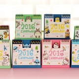 2016年卡通萌物立體桌曆