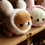 變身兔寶寶毛絨筆袋