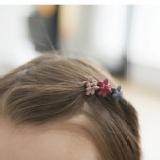 韓版兒童氣質花朵小抓夾1對