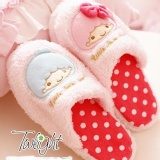 粉粉嫩嫩雙子星家居拖鞋