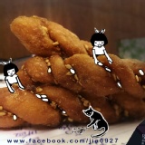 『星夜小島』-烘培手工麻花捲-黑糖芝麻