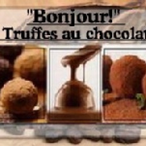 ''Bonjour! Truffes au chocolat'' 法國進口頂級松露巧克力 禮盒組大份
