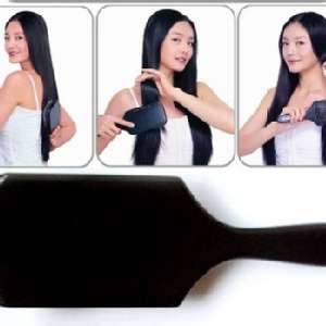 帶氣曩寬齒扁梳