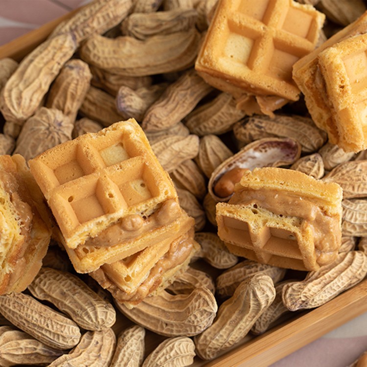 【monkey mars 火星猴子】花生鬆餅(附提袋)