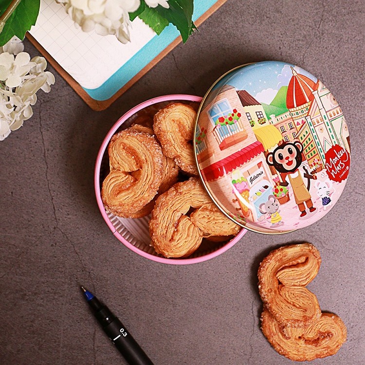 【monkey mars 火星猴子】mini幸福蝴蝶酥餅乾(附提袋)