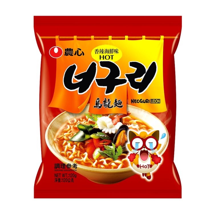 【農心】海鮮烏龍麵(香辣)