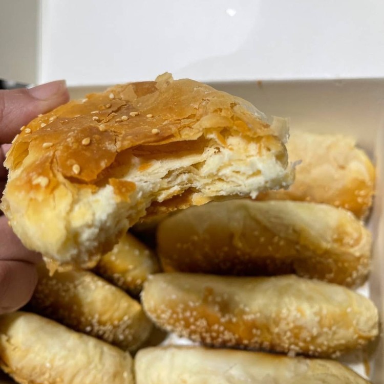 金門在地人真正推薦-沙美老街閩式燒餅10入/盒