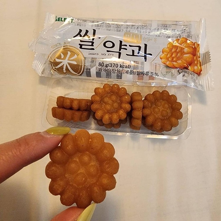 韓國 很特別的傳統零食藥果餅