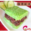 米漢堡-抹茶紅豆