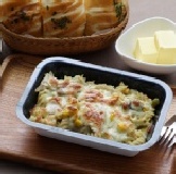 奶油野菇義大利麵焗烤盒 10盒750元，滿2000元免運費