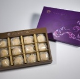 冰沙小月12入禮盒 紫色高貴，份量適中的臻饌禮盒 特價：$480