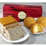 B - 豆穌朋泡芙2盒(口味任選)+紅豆蜂蜜蛋糕