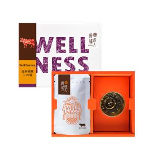 【優補達人】益氣補鐵牛肉精6入禮盒加贈黃金杯