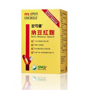 【台酒生技】安可健納豆紅麴膠囊(全素)【保存期限至2028年1月】