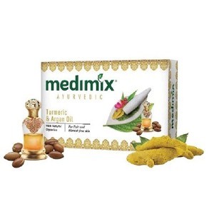 印度香皂 MEDIMIX 薑黃+ 榛果樹油 + 甘油Turmeric