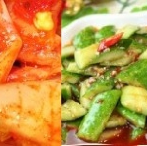 我家泡菜(試吃包) 索取 韓式辣泡菜100g +韓式辣黃瓜100g (滿20份免運)