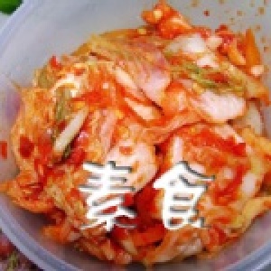 我家泡菜 韓式辣泡菜-450g(袋裝)--素食