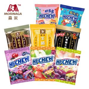 免運!【台灣森永製菓】牛奶糖/嗨啾軟糖袋裝組合 110/袋 (50入，每入28.2元)