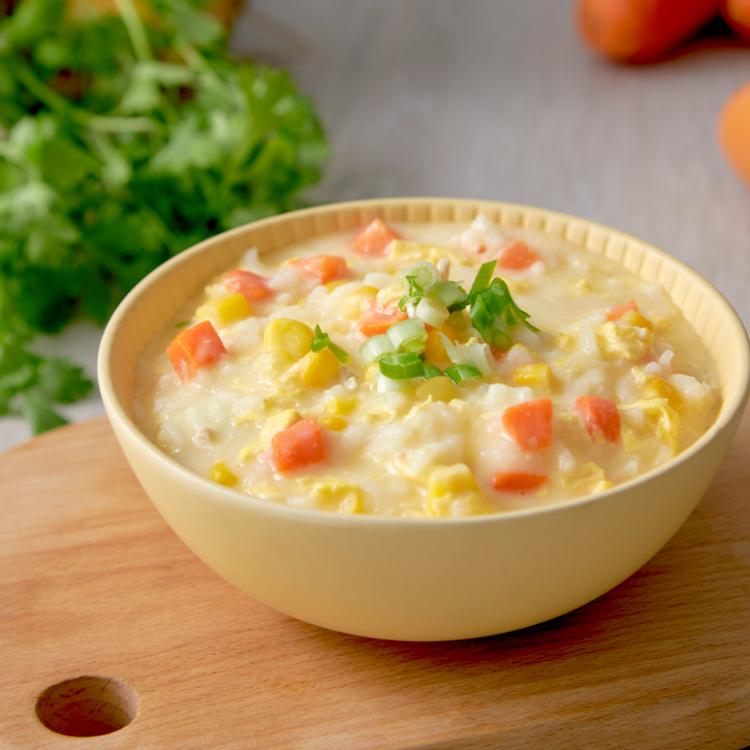 【米大師 Master Mi】常溫高湯粥 筍香吻仔魚粥/田園滑蛋雞湯粥(兩口味任選｜非沖泡粥)