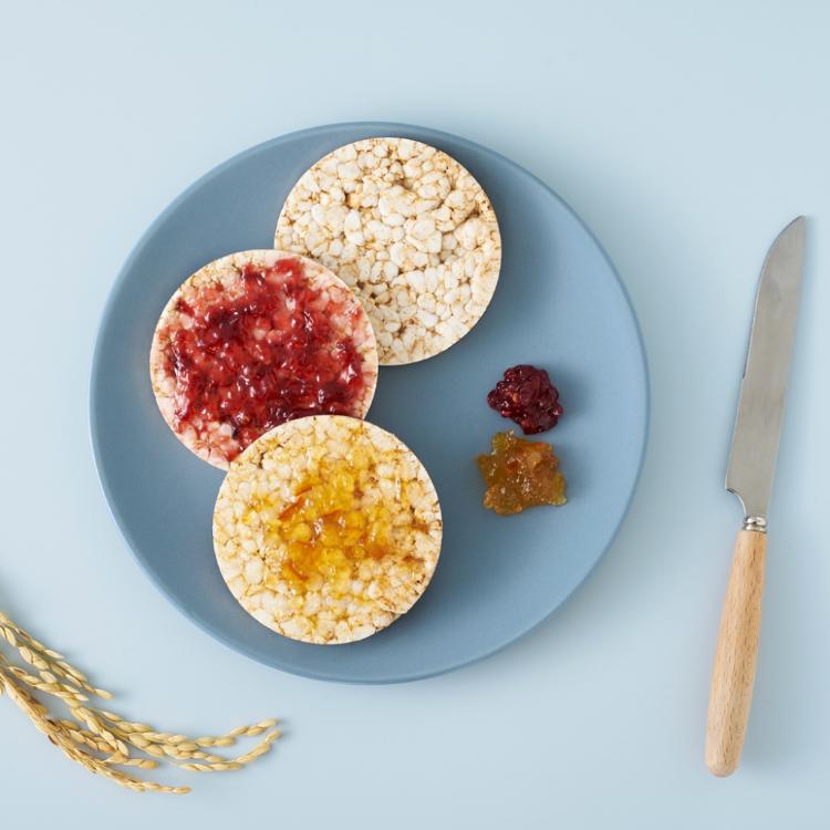 【米大師】生機糙米餅 純天然糙米餅乾 兩種口味任選 無調味、黑麥玫瑰鹽