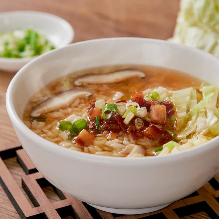 【米大師】湯泡飯 菠菜蛋花/蕃茄羅宋/紅蔥肉燥 (三種口味任選)