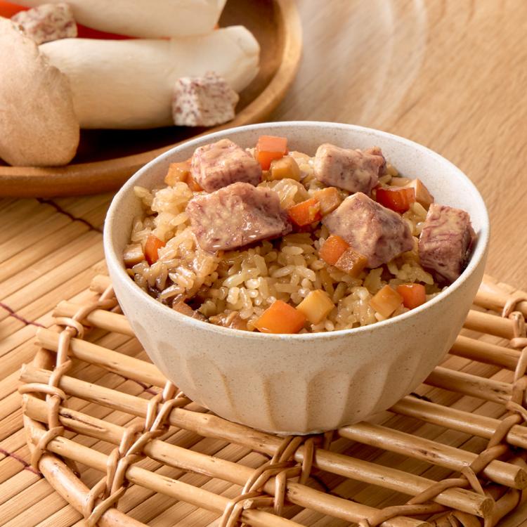 【米大師 Master Mi】調味飯-大甲芋頭油飯(全素) 免煮熟飯｜微波飯｜加熱即食｜方便食品