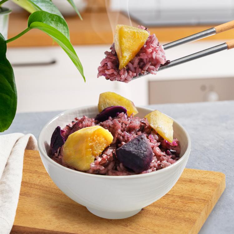 【米大師 Master Mi】常溫熟飯-紫米瓜瓜飯 (全素) 免煮熟飯｜微波飯｜加熱即食｜方便食品