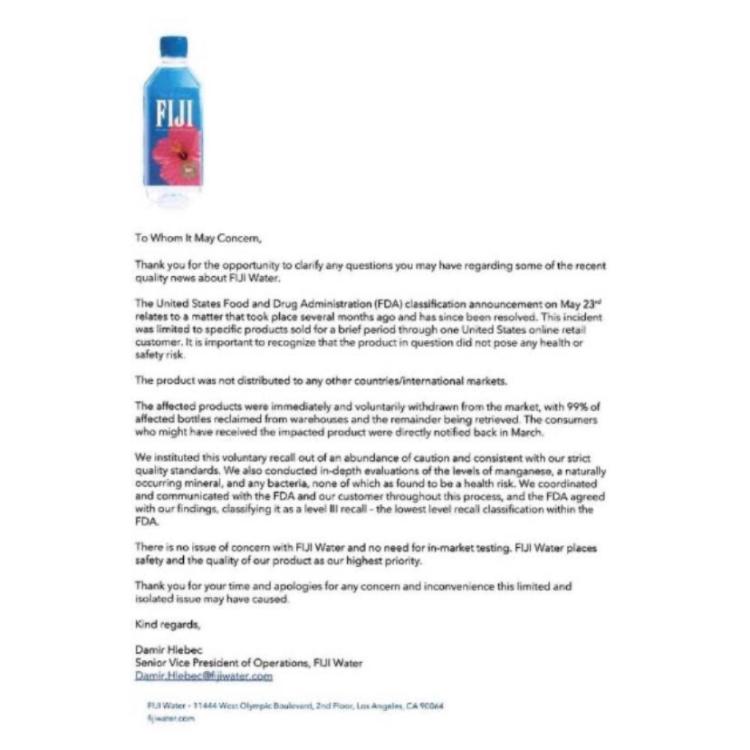 FIJI斐濟天然深層礦泉水(500ml x 24瓶)