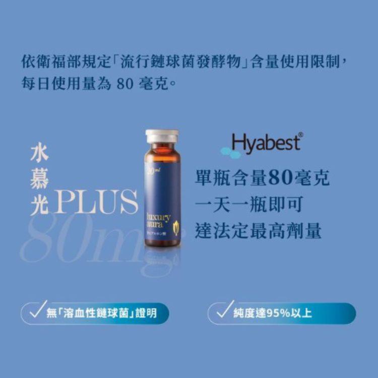 【慕丞生技】水慕光 透亮精萃 Luxury Aura｜慕丞生技 喝的玻尿酸 20ml x 10瓶