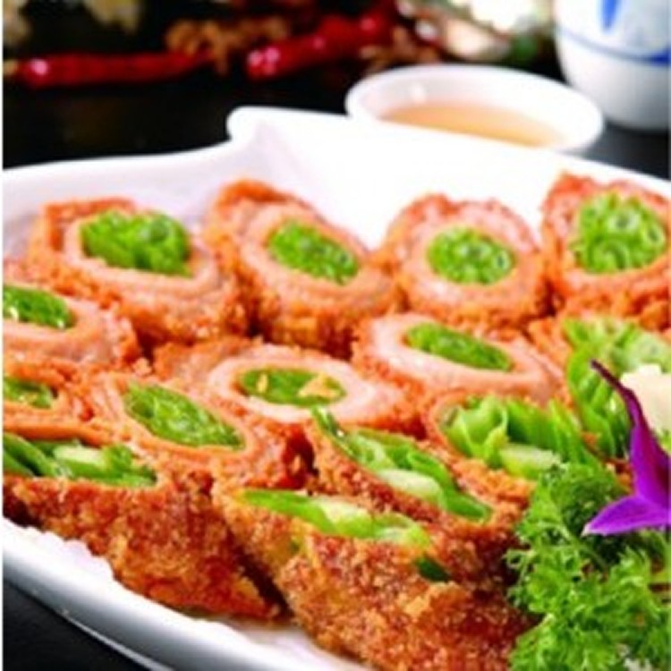 鑲蔥脆皮肥腸 600G±10%/包