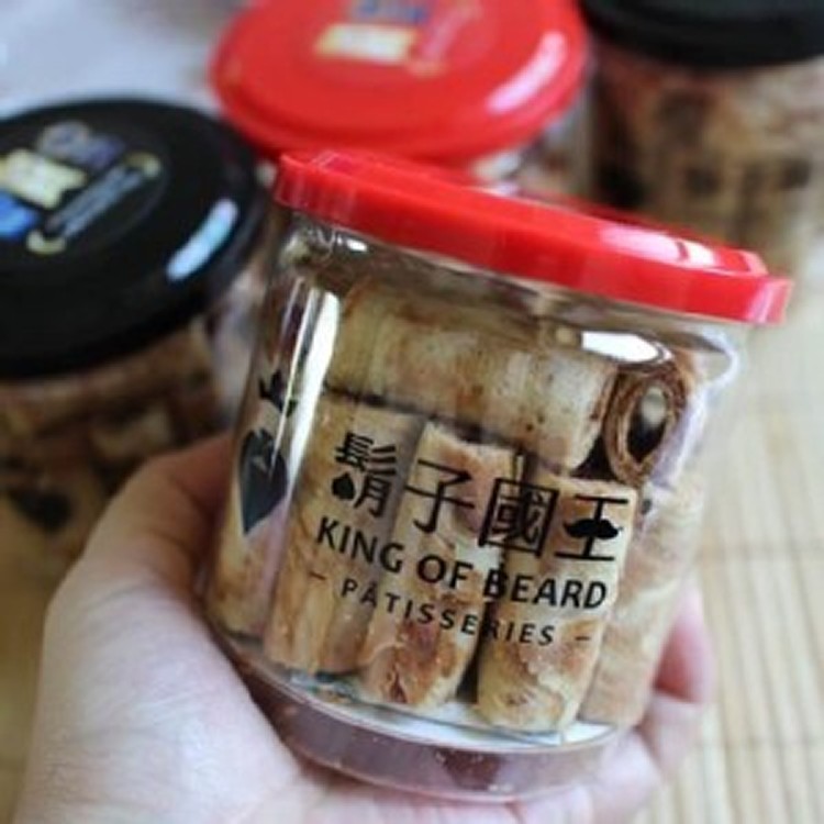 蛋捲界的LV -鬍子國王手工蛋捲(隨手瓶)(奶油)