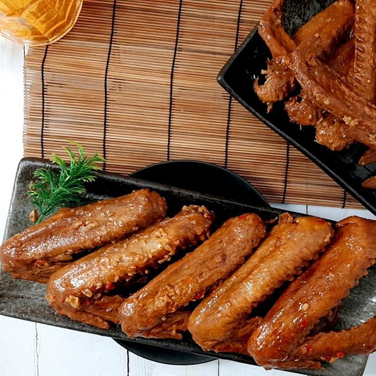 煙燻鴨翅