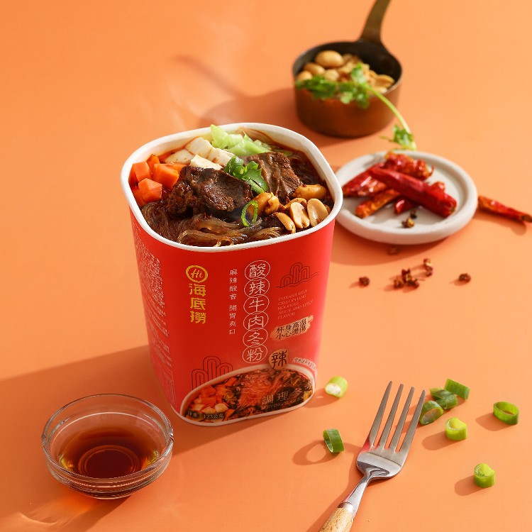 【海底撈】酸辣/番茄牛肉冬粉