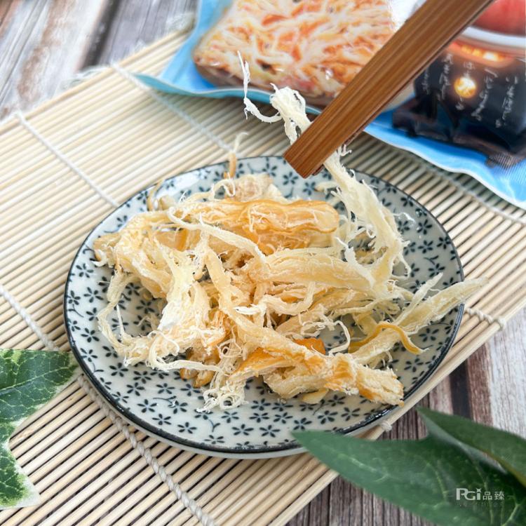 【巧益】台灣漁大豐收煙燻魷魚絲(70g)