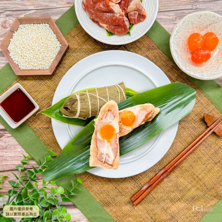 預購【南園食品】湖州鮮肉蛋黃粽(180gx4顆)4/30陸續出貨