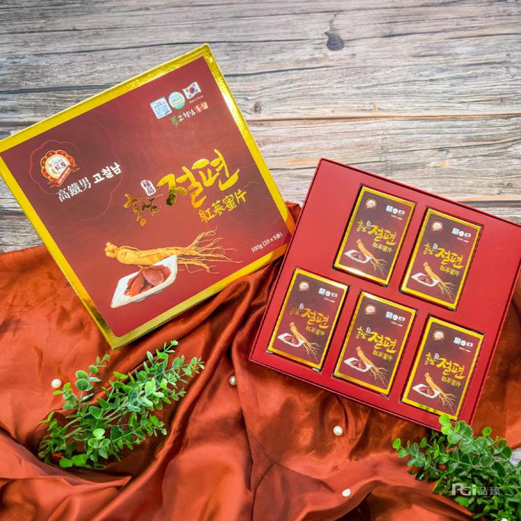 【高鐵男】紅蔘蜜片(20gx5入)