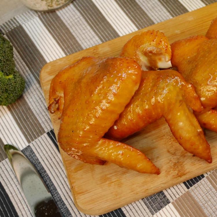 【元榆牧場】煙燻甘蔗雞(土雞)-雞翅(300g)