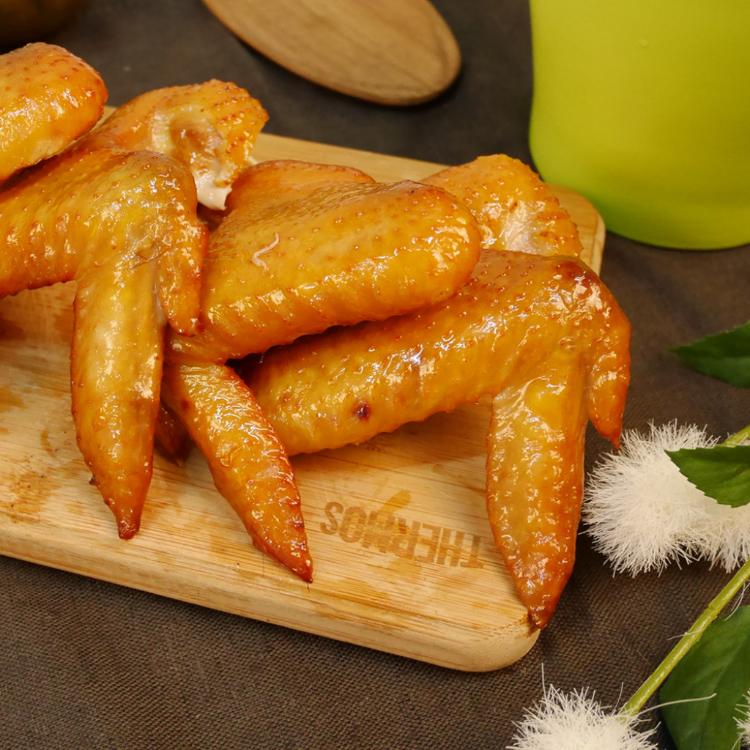 【元榆牧場】煙燻甘蔗雞(土雞)-雞翅(300g)