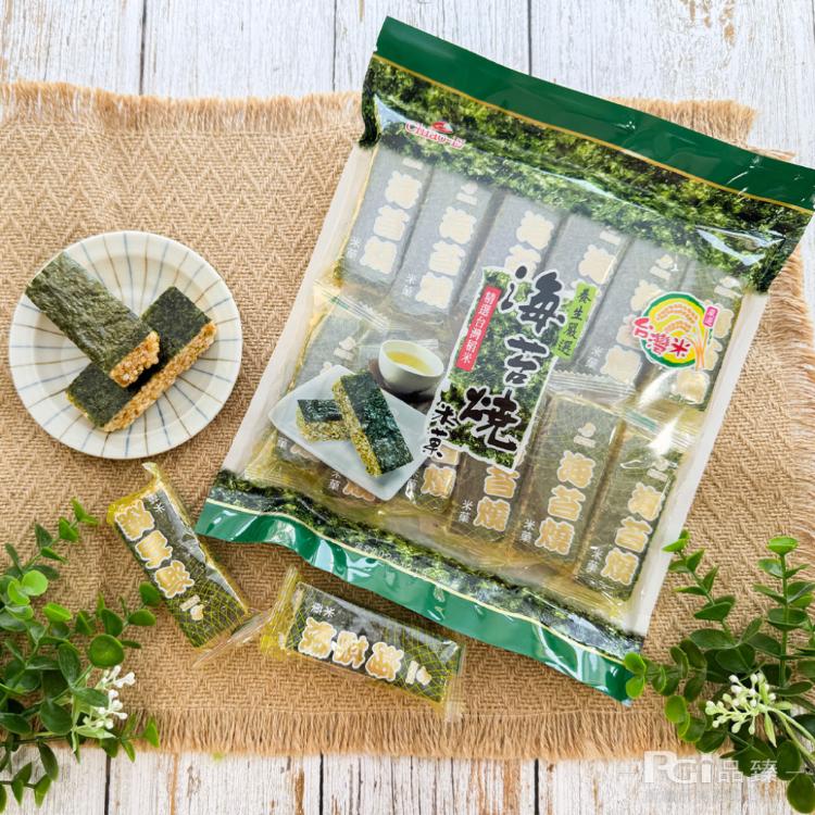 【巧益】嚴選海苔燒米菓(168g)