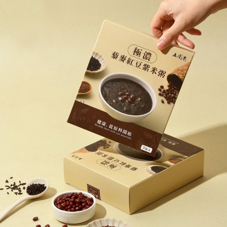 【五圈半】極濃藜麥紅豆紫米粥(750g)